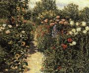 Claude Monet Garden in Giverny oil on canvas